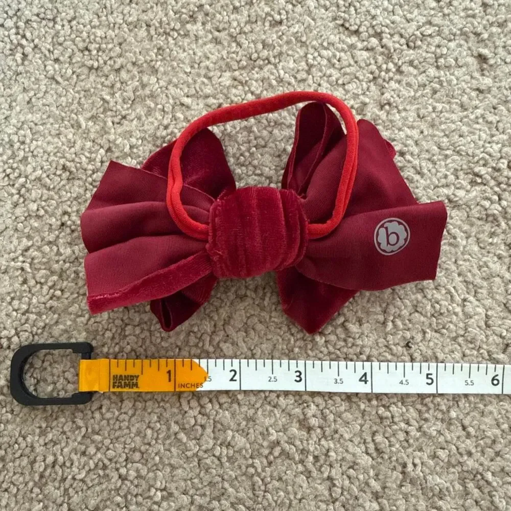 Baby Bling Bow Headband & Hair Tie Bundle